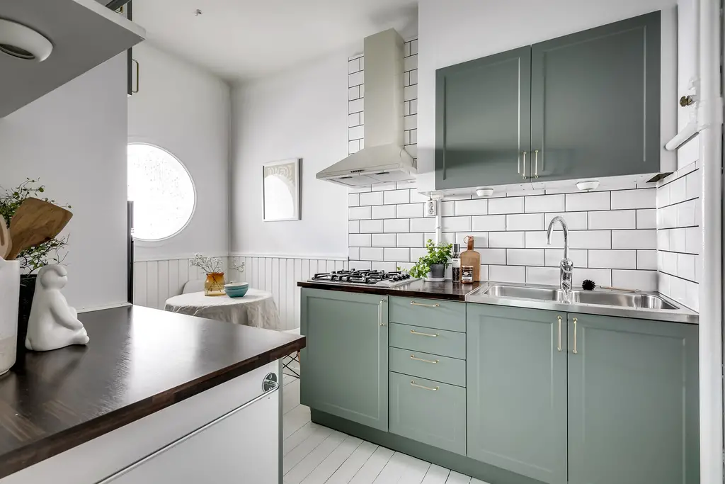 清新自然的 42m2 一室公寓设计-15