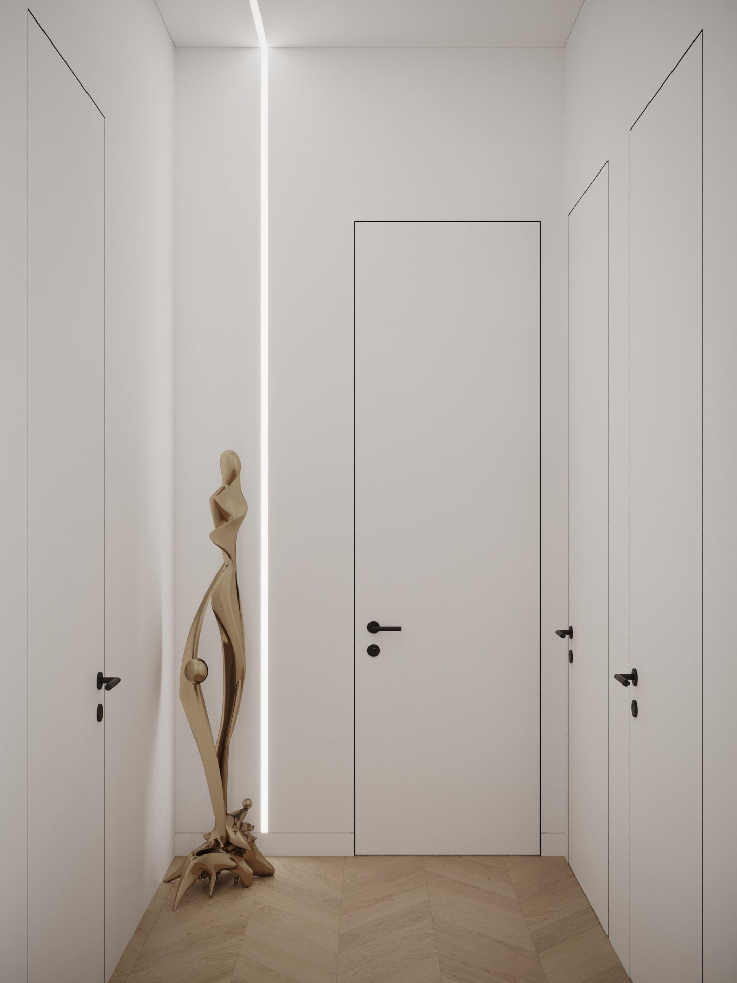 单一麦芽公寓室内设计-31