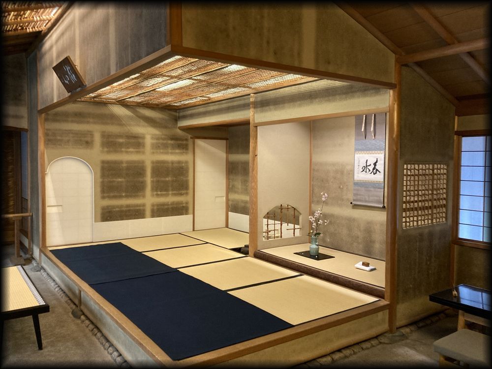 鶴屋吉信本店茶寮「菓遊茶屋」茶室「游心」及坪庭丨日本京都-32