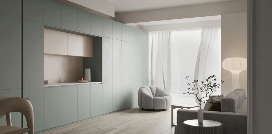 莫兰迪色系家装案例解析-61