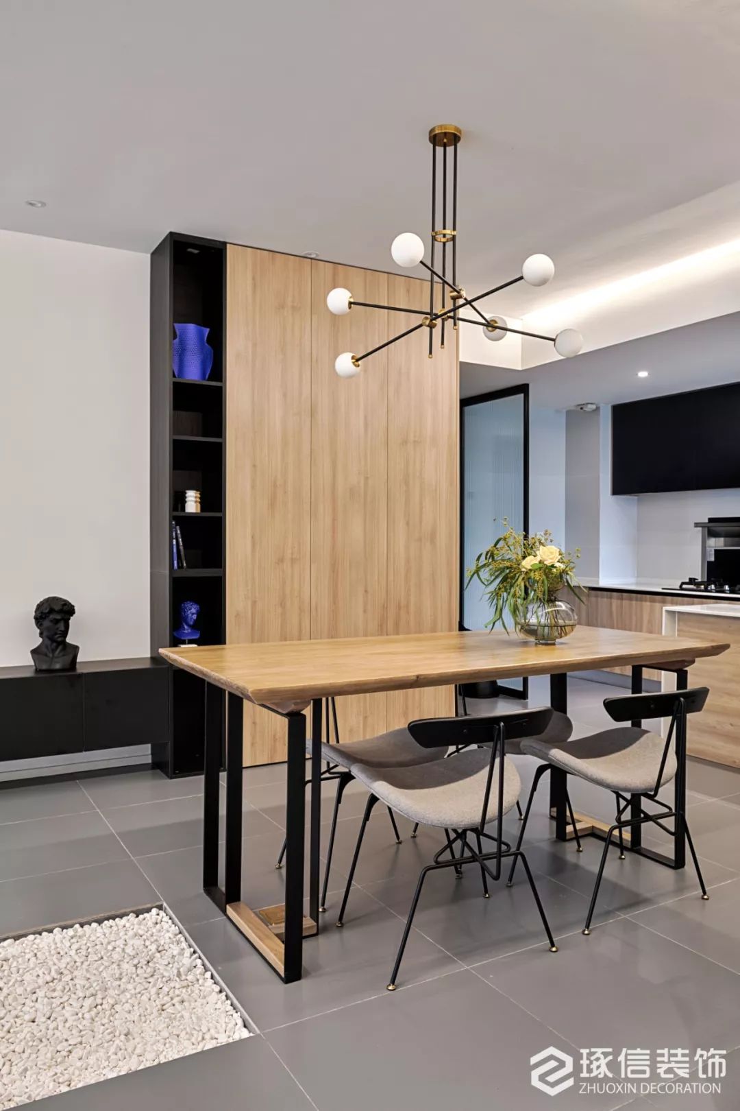 宝嘉花与山 | 简约开放式空间，诠释舒适生活-51