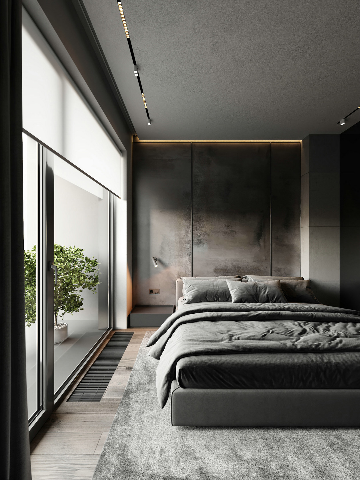 高质感灰色公寓-13