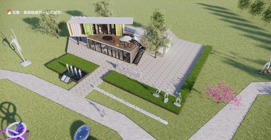 
徐州运河学府集装箱售楼处 -2