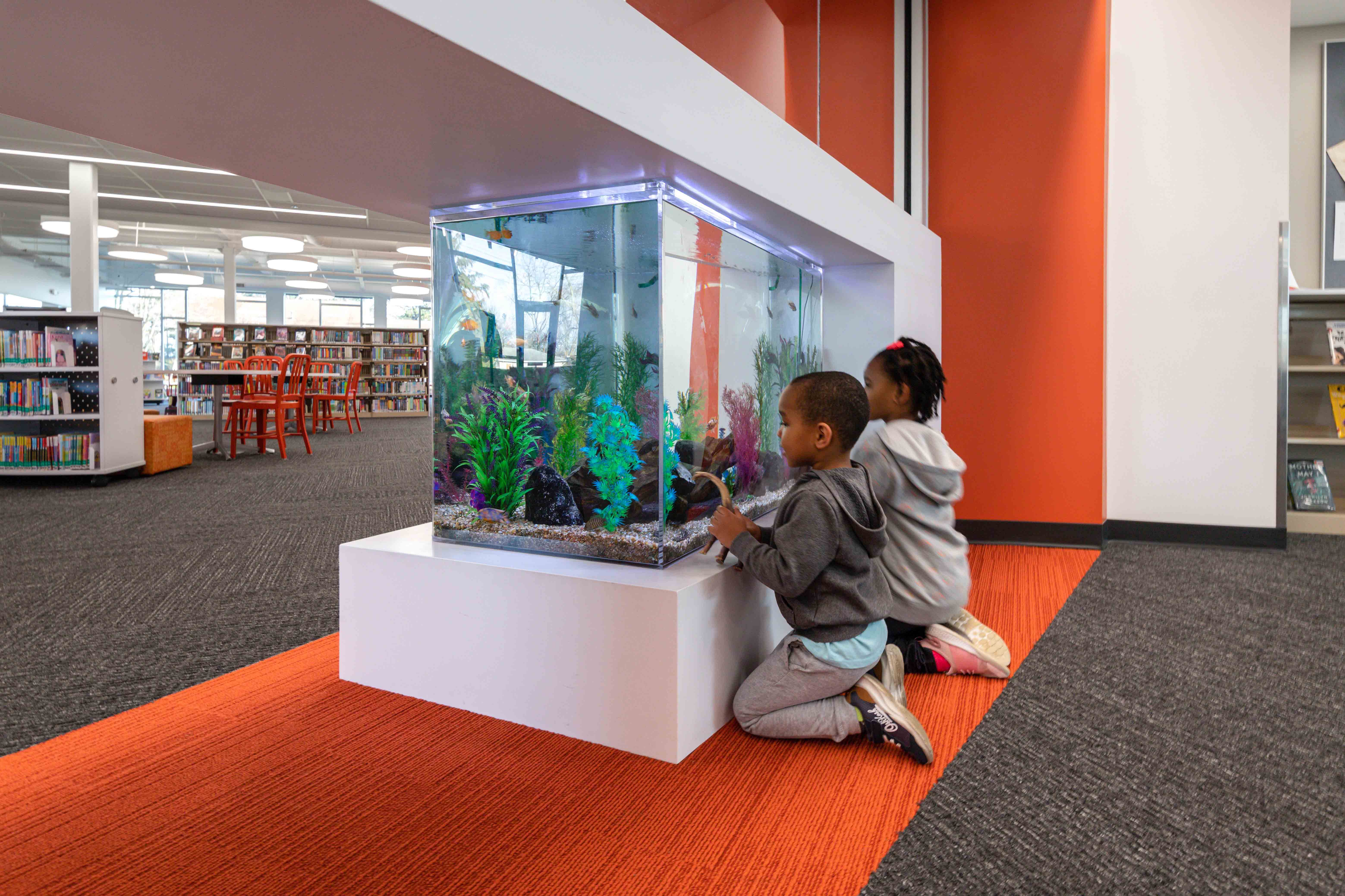 哥伦布大都会图书馆卡尔路分馆丨美国哥伦布丨Moody Nolan-41