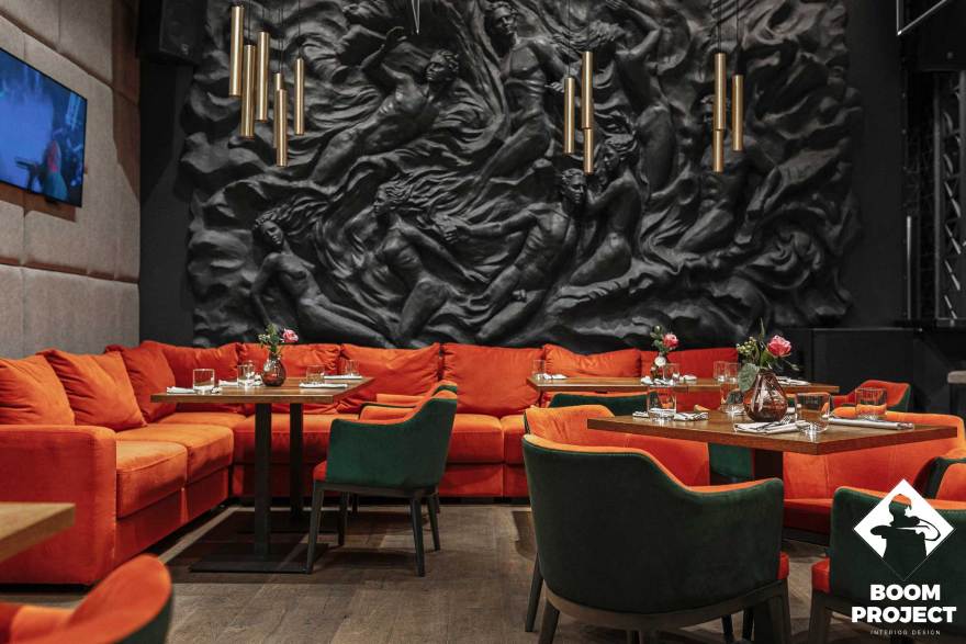 Queen Odessa 餐厅和卡拉 OK 设计丨乌克兰敖德萨丨BOOM project-32