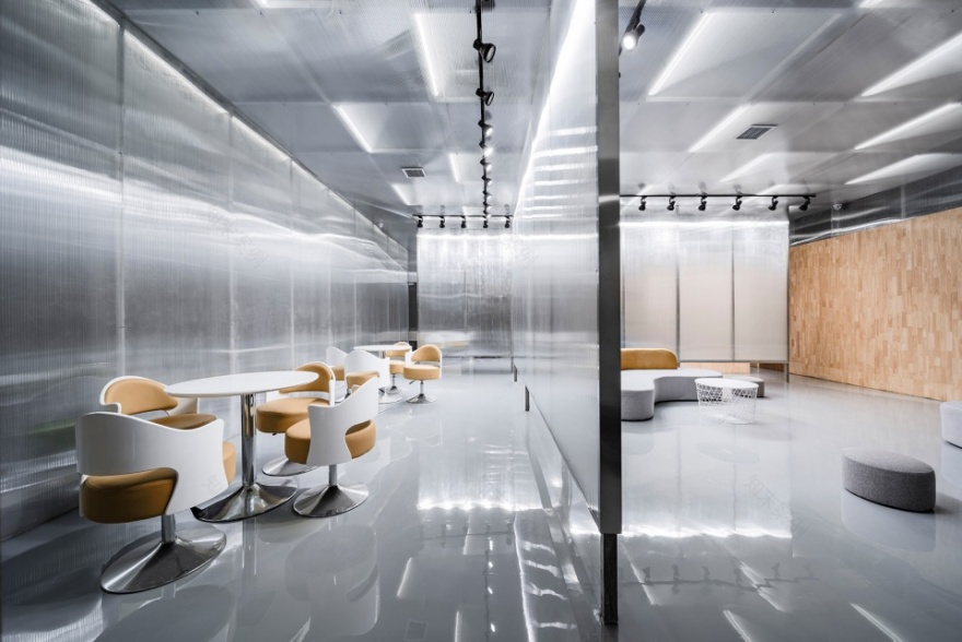 模糊的“墙”·杜雅汽车特效涂料系统陕西服务站空间设计-16