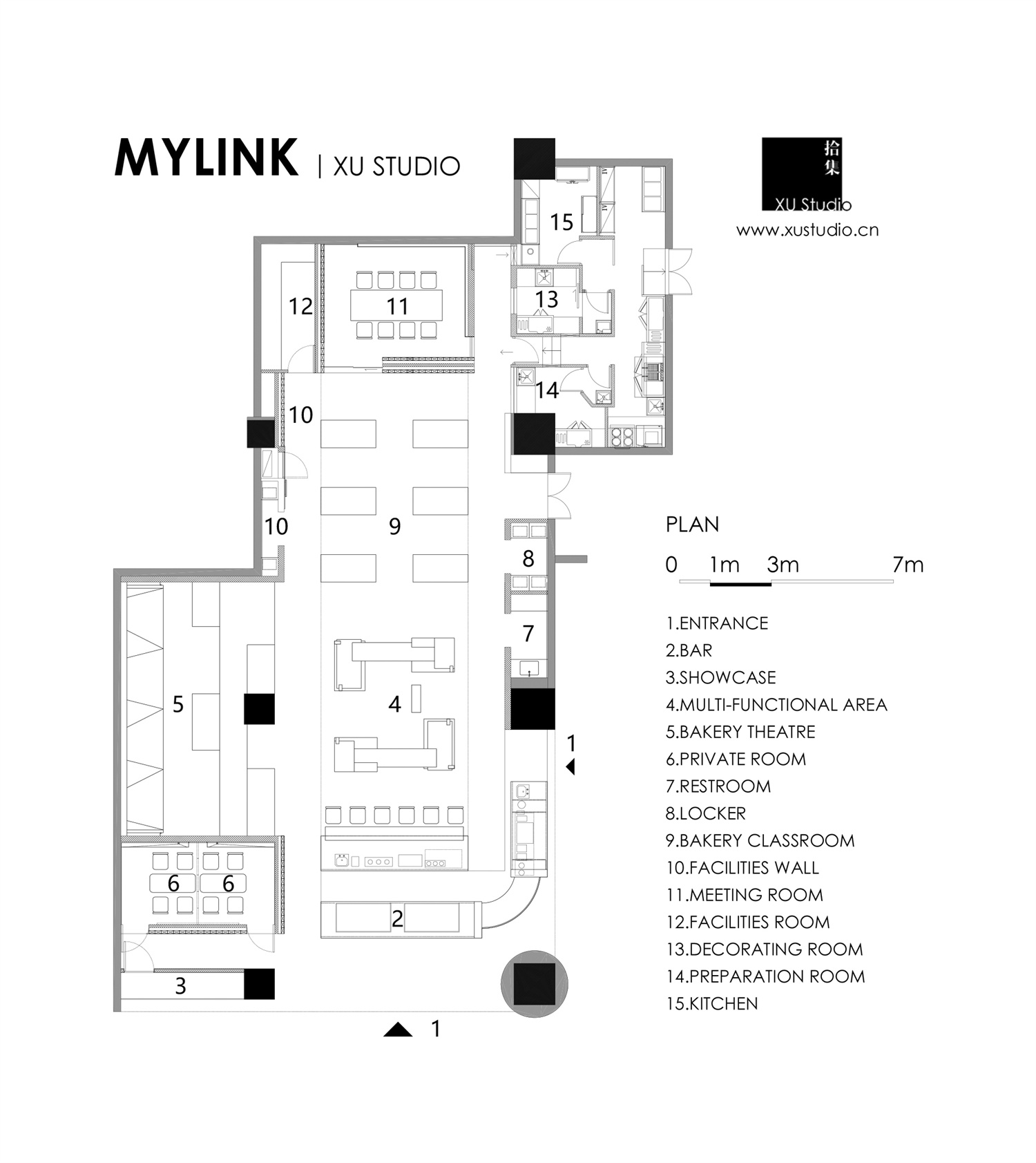 上海 MYLINK 烘焙剧场丨中国上海丨拾集建筑-55