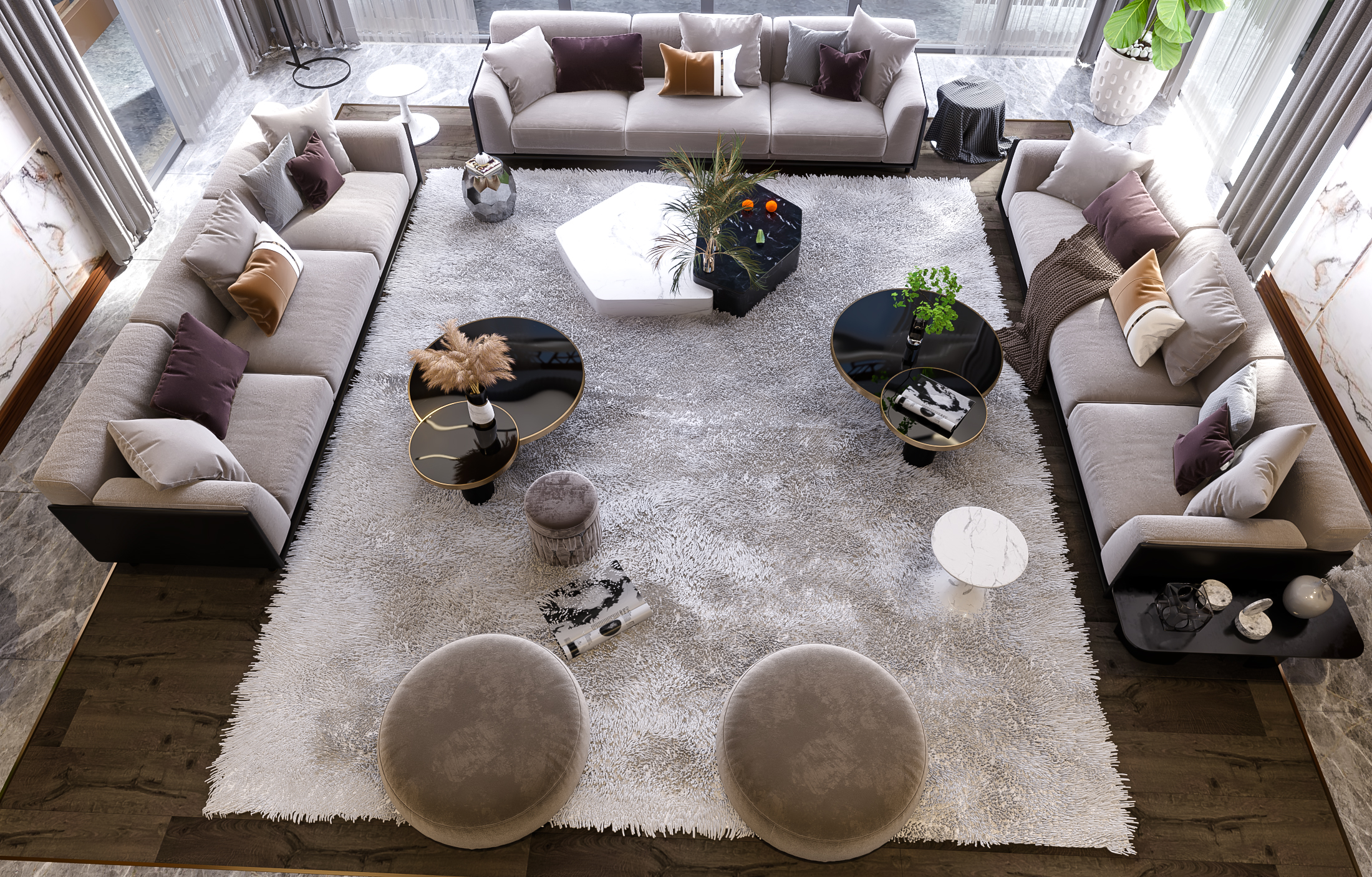 Modern Interior majlis located in Bosnia + 360° View-1