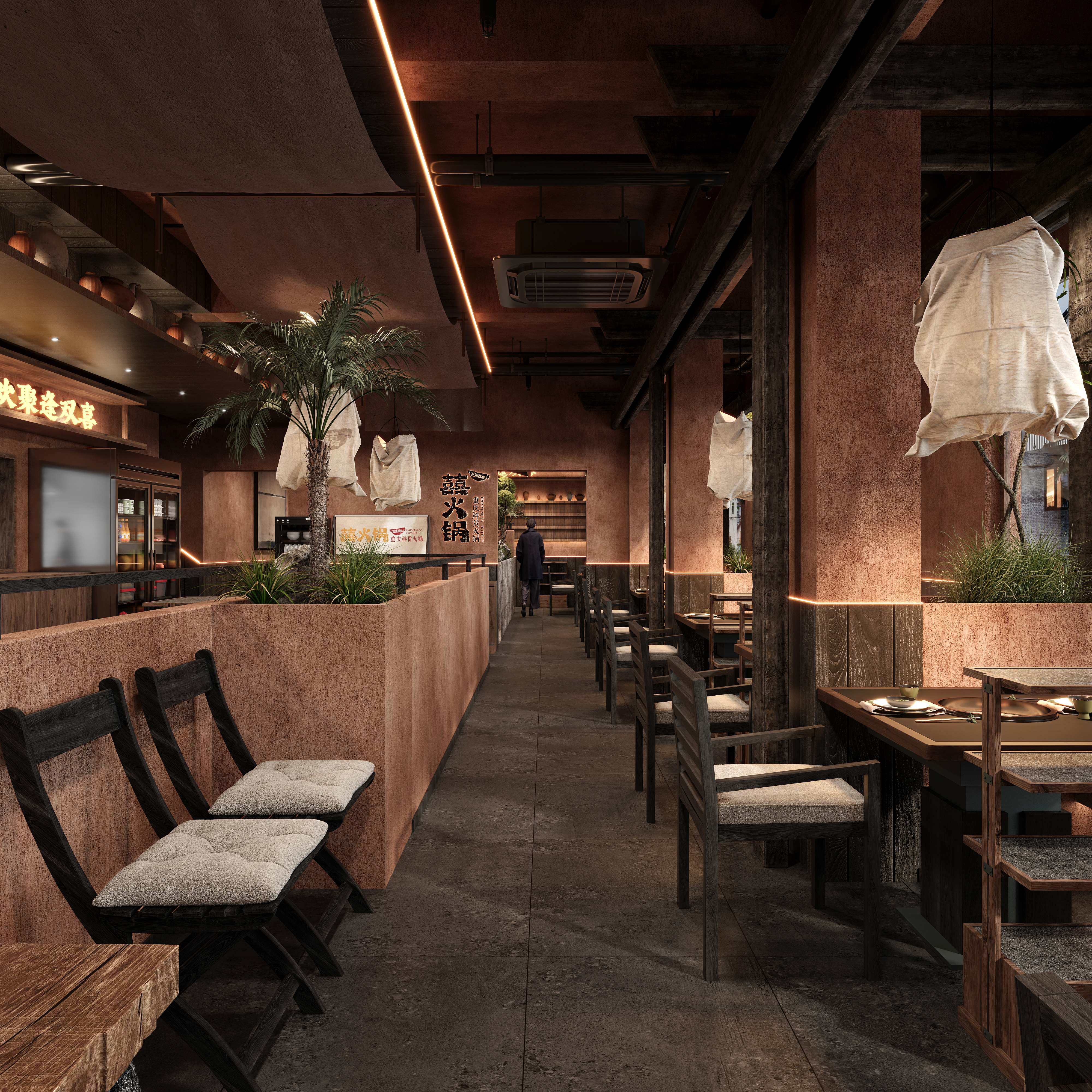 囍火锅·重庆鲜货火锅丨中国潍坊丨西木空间 × SIMEIDESIGN-13