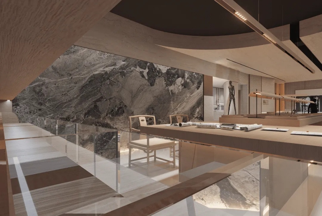 沈阳绿萝复合板艺术展厅丨中国沈阳丨QI'S建筑设计师事务所-20