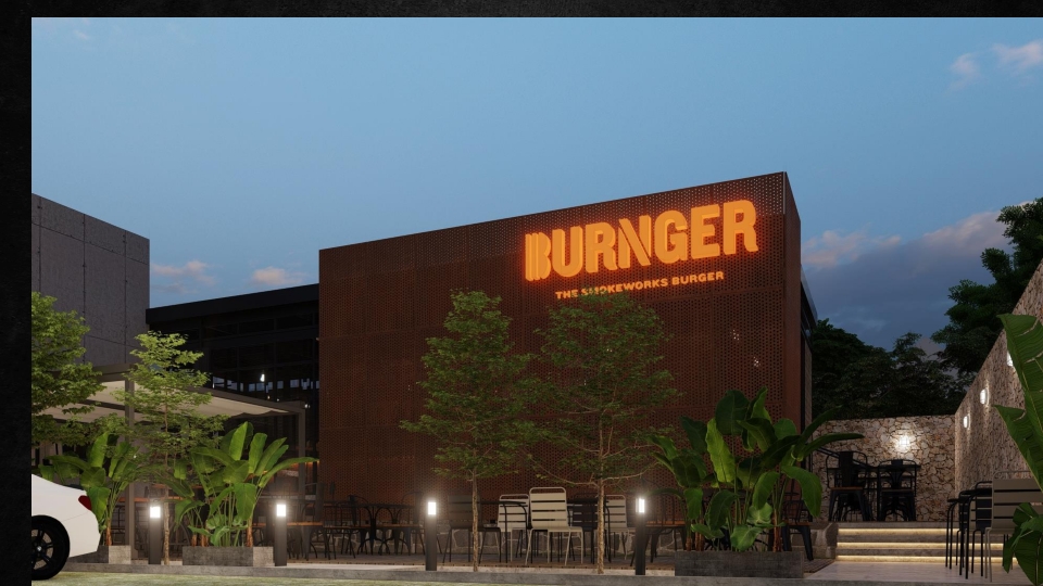 BURNGER 餐厅  雅加达丨印度尼西亚雅加达丨PT. Nusa Multi Dimensi-25