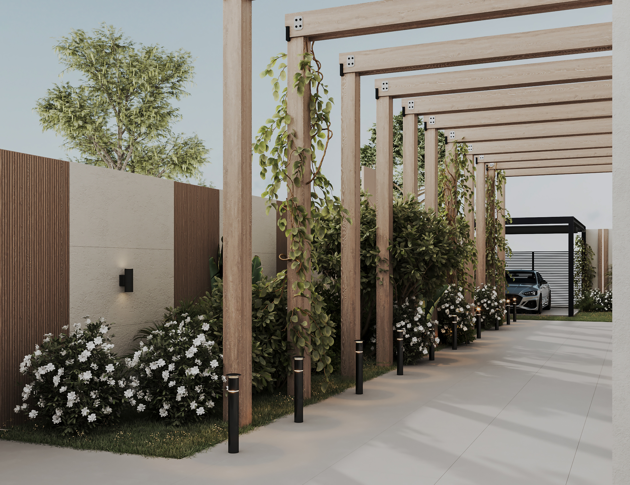 现代花园和屋顶设计-23