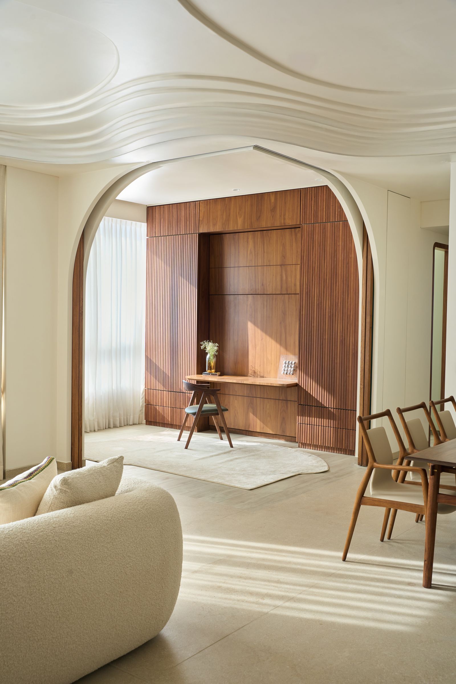 ‘Ethereal Curves’孟买公寓-21