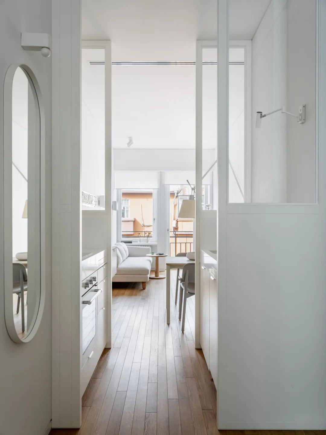 现代 43㎡白色公寓-10