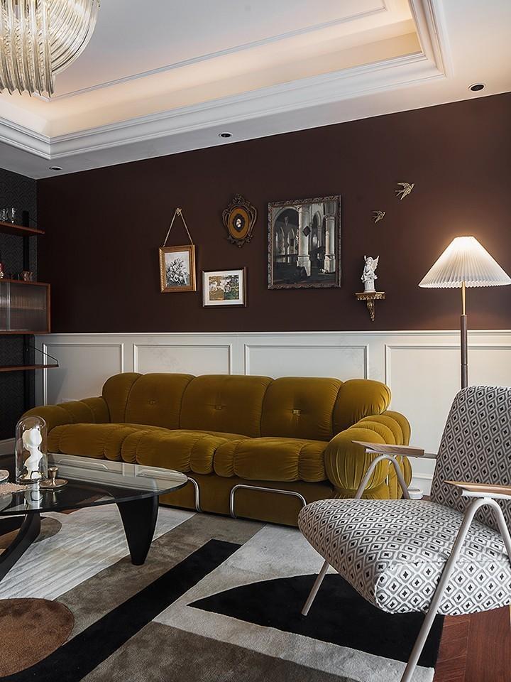 复古风情,拯救猪肝红地板的家居设计-3