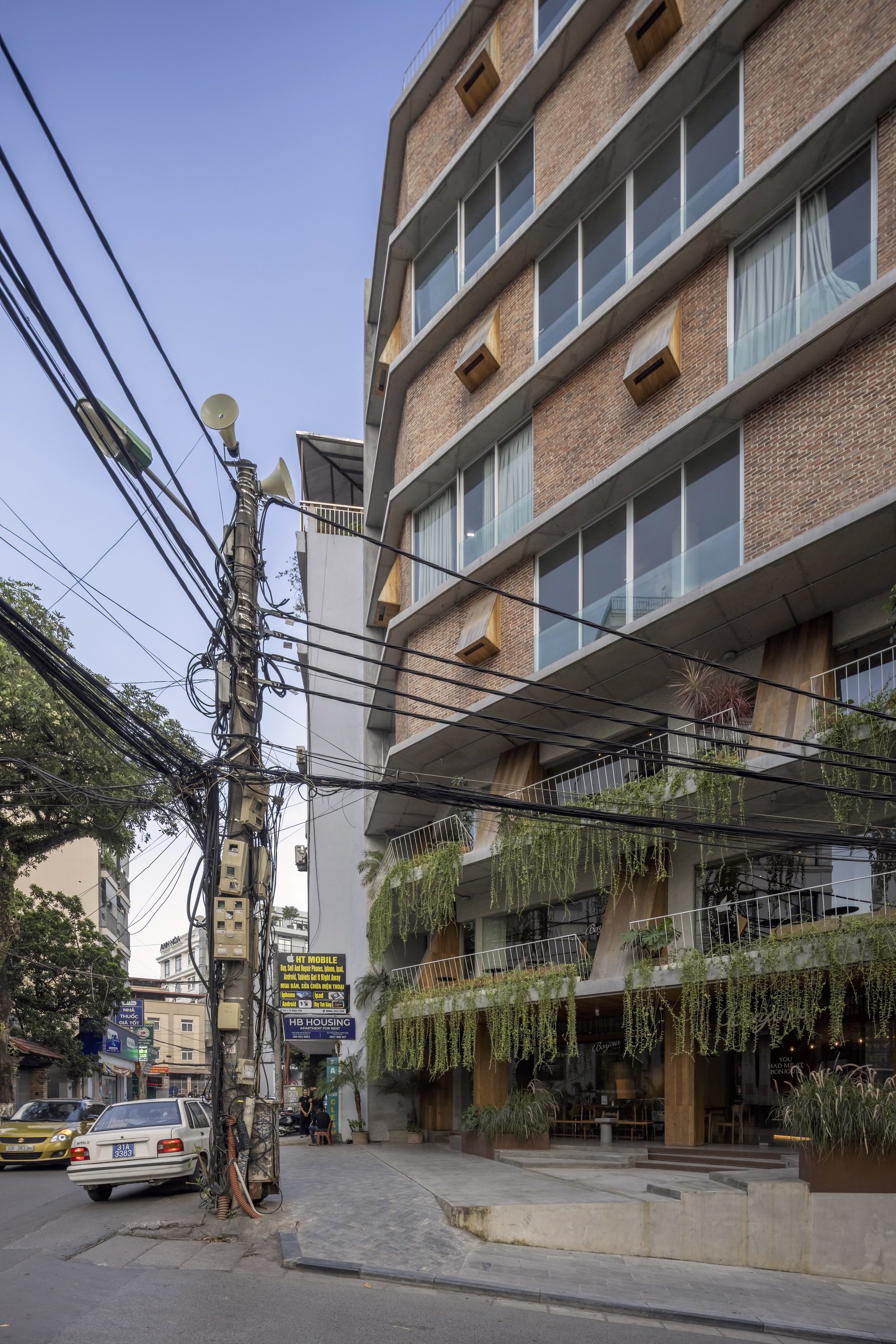 TNV 咖啡与综合大楼丨越南河内丨Comma Studio-7