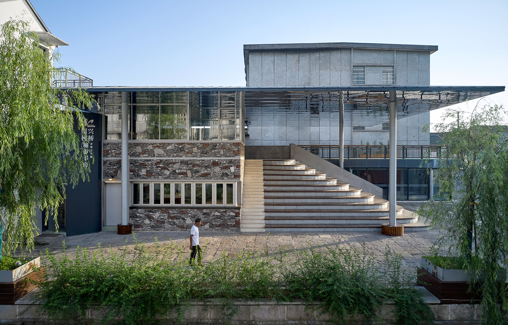 绍兴齐贤下方桥城市书房丨中国绍兴丨以靠建筑-9