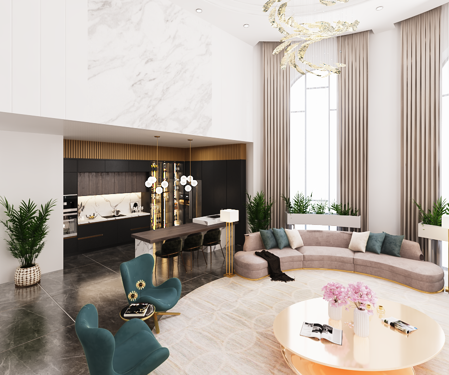 双高接待室带餐具室-7