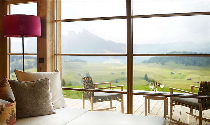 远离喧嚣的 Dolomites 木质酒店-1