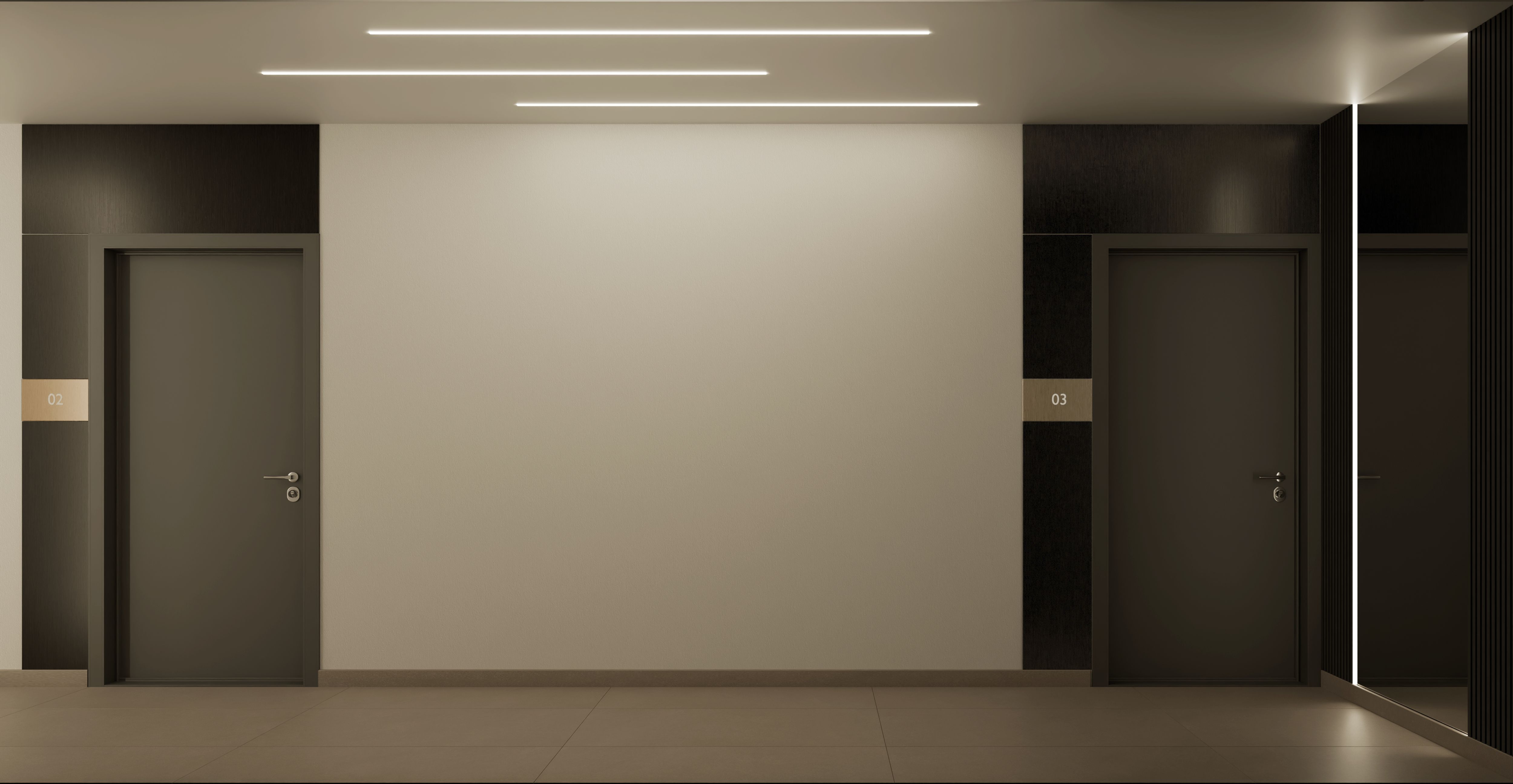 某住宅综合体入口及公共区域设计-26