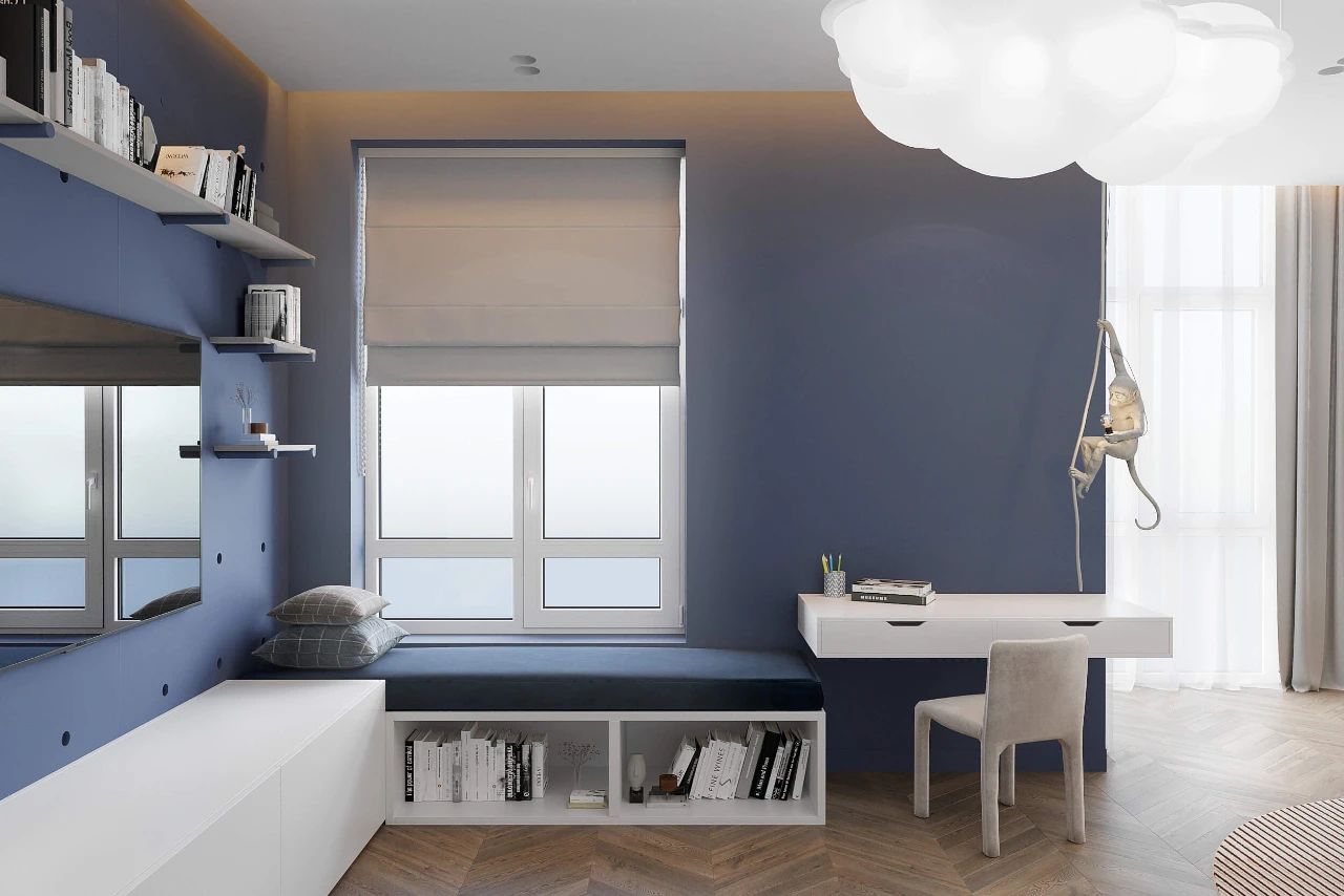 简约舒适的 149m²三层住宅设计丨Dinara Yousupova-36