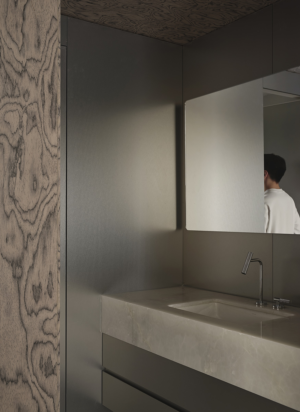 邸岸空间设计｜90㎡极简风住宅-37