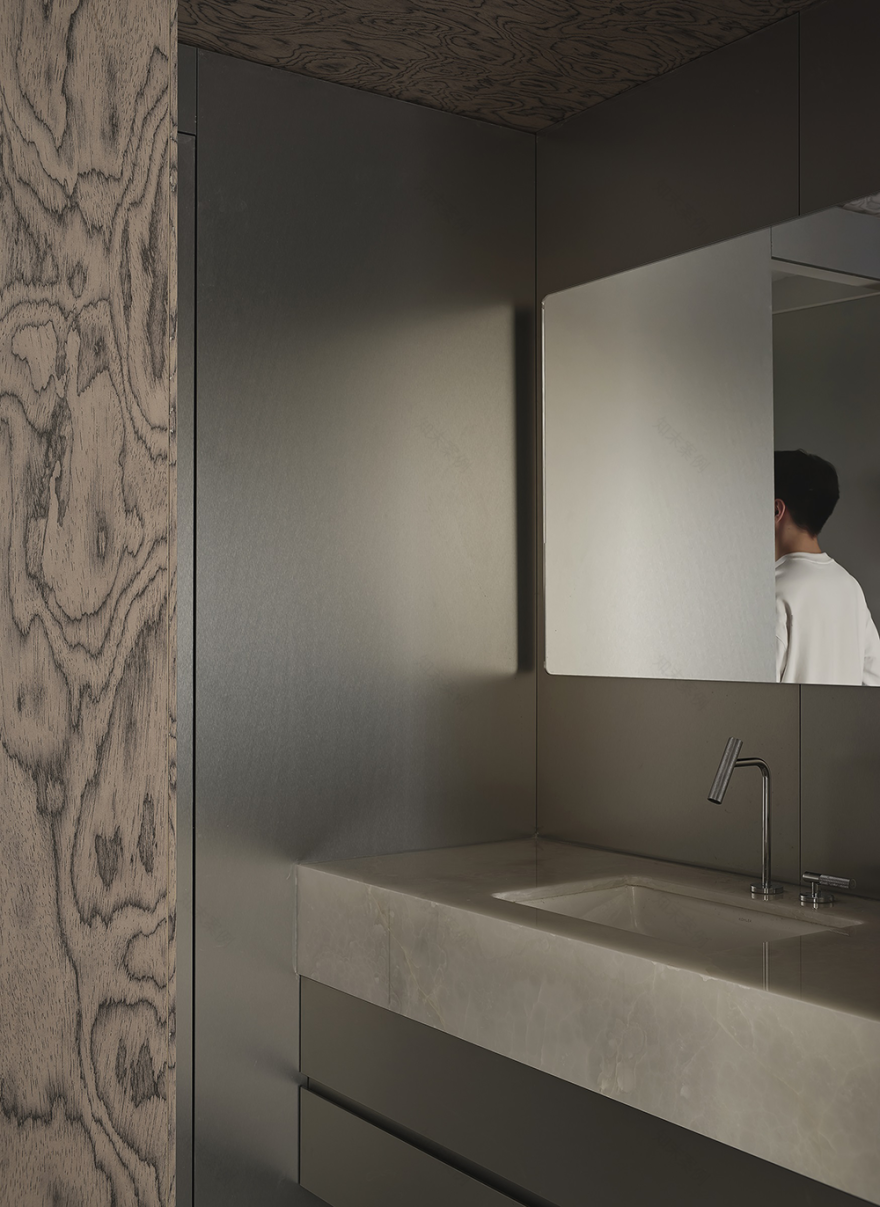 邸岸空间设计|90㎡极简风住宅-37