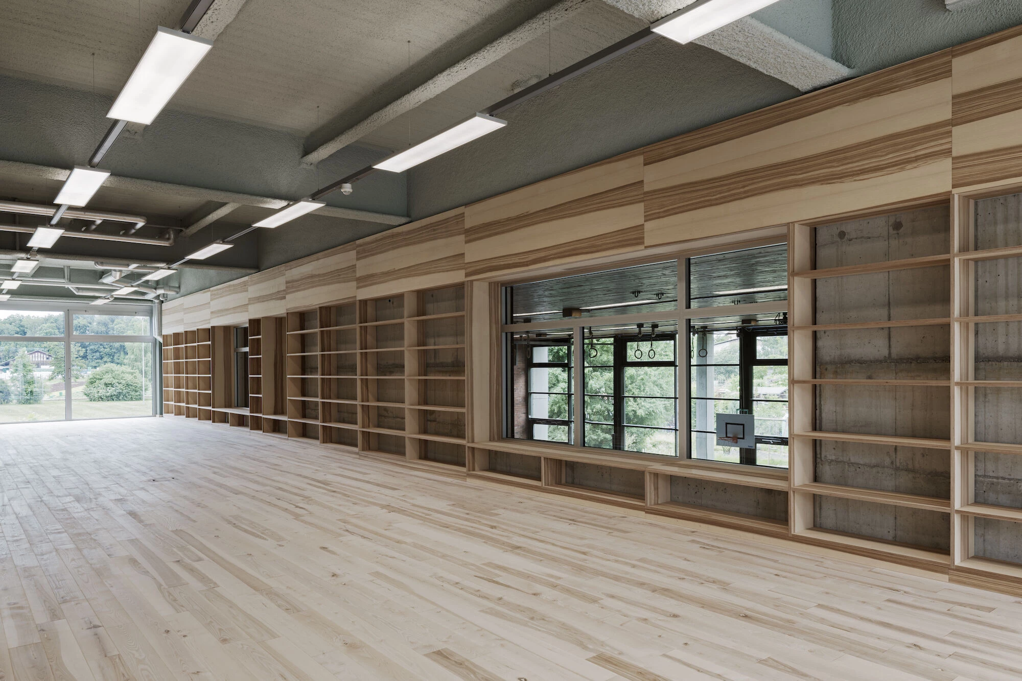 Hellwies 学校改造与扩建丨瑞士丨weberbrunner architekten-15