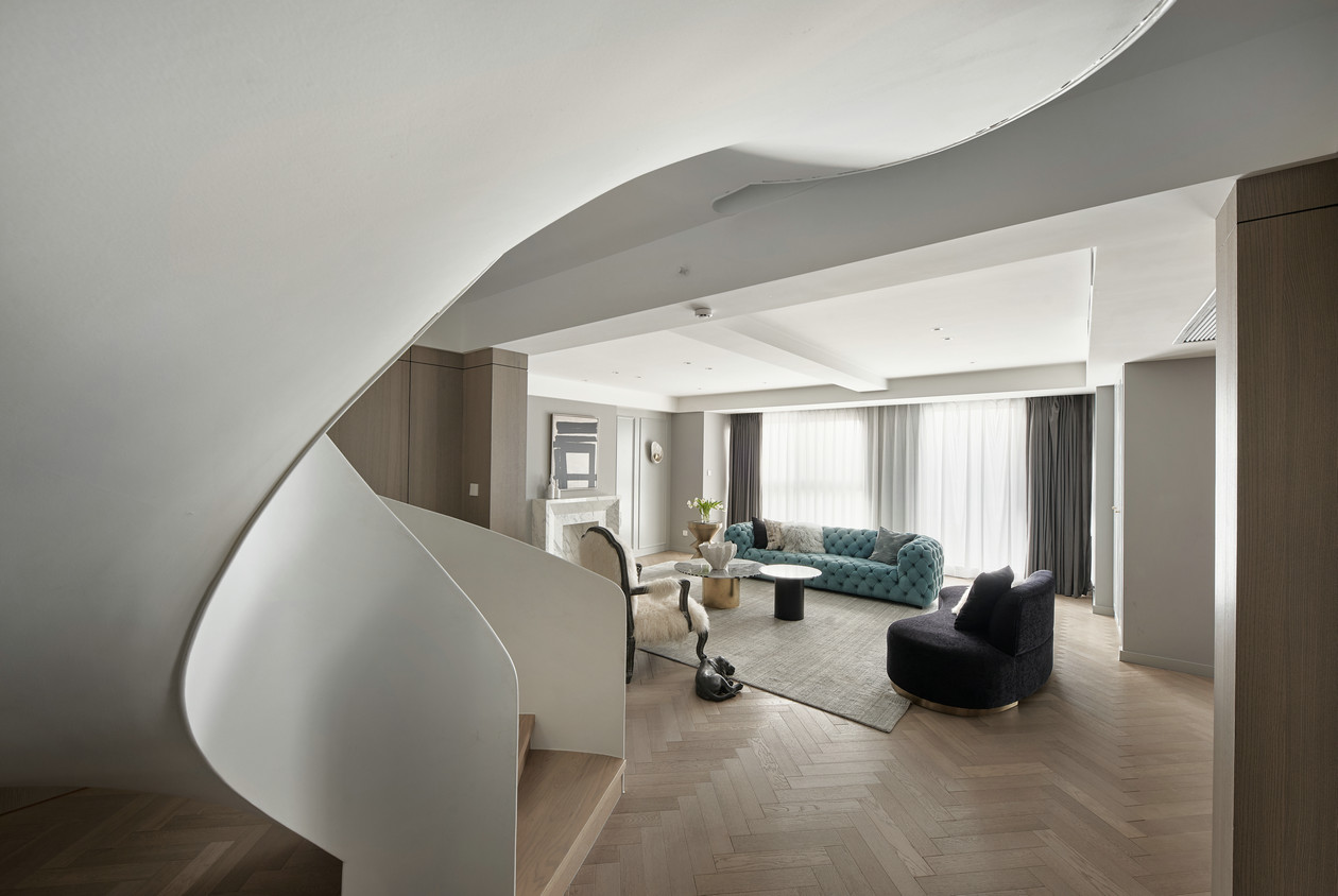 现代简约风的居住空间-16