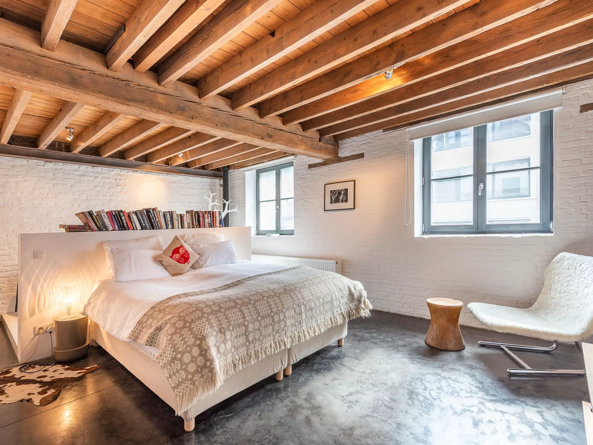 比利时布鲁塞尔工业风格 loft，复古与现代的完美融合-5