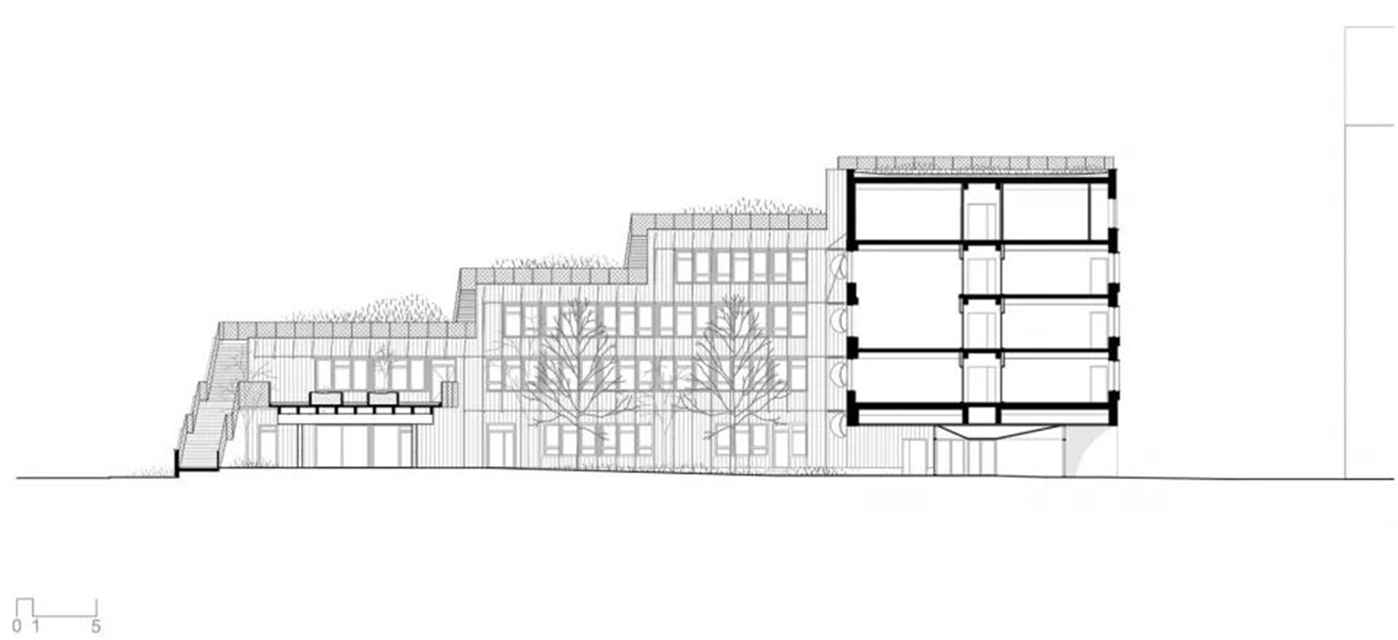 多米尼克·弗洛学校综合体丨法国-91
