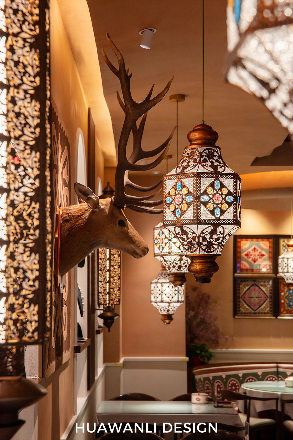 花万里出品 | 顺明新疆风味餐厅全案策划设计-19