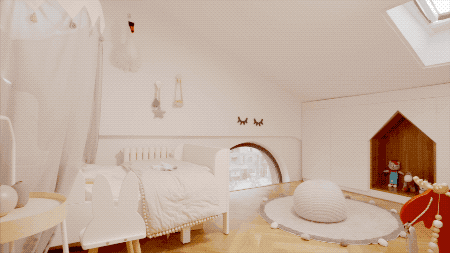 层高8米的45㎡变成135㎡的3层LOFT!-39