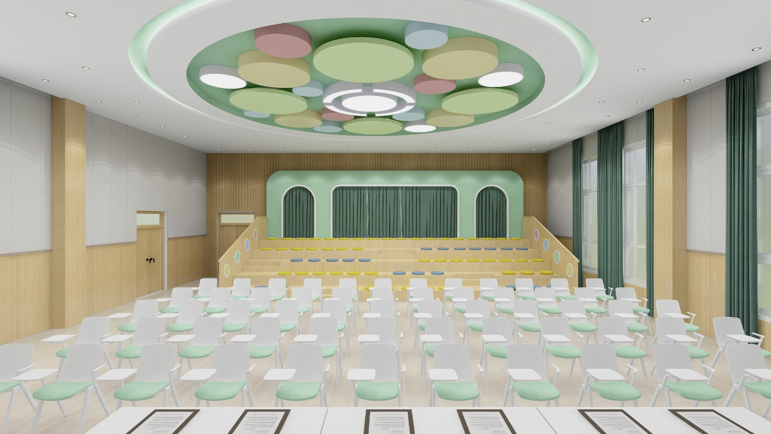 幼儿园多功能厅设计-6