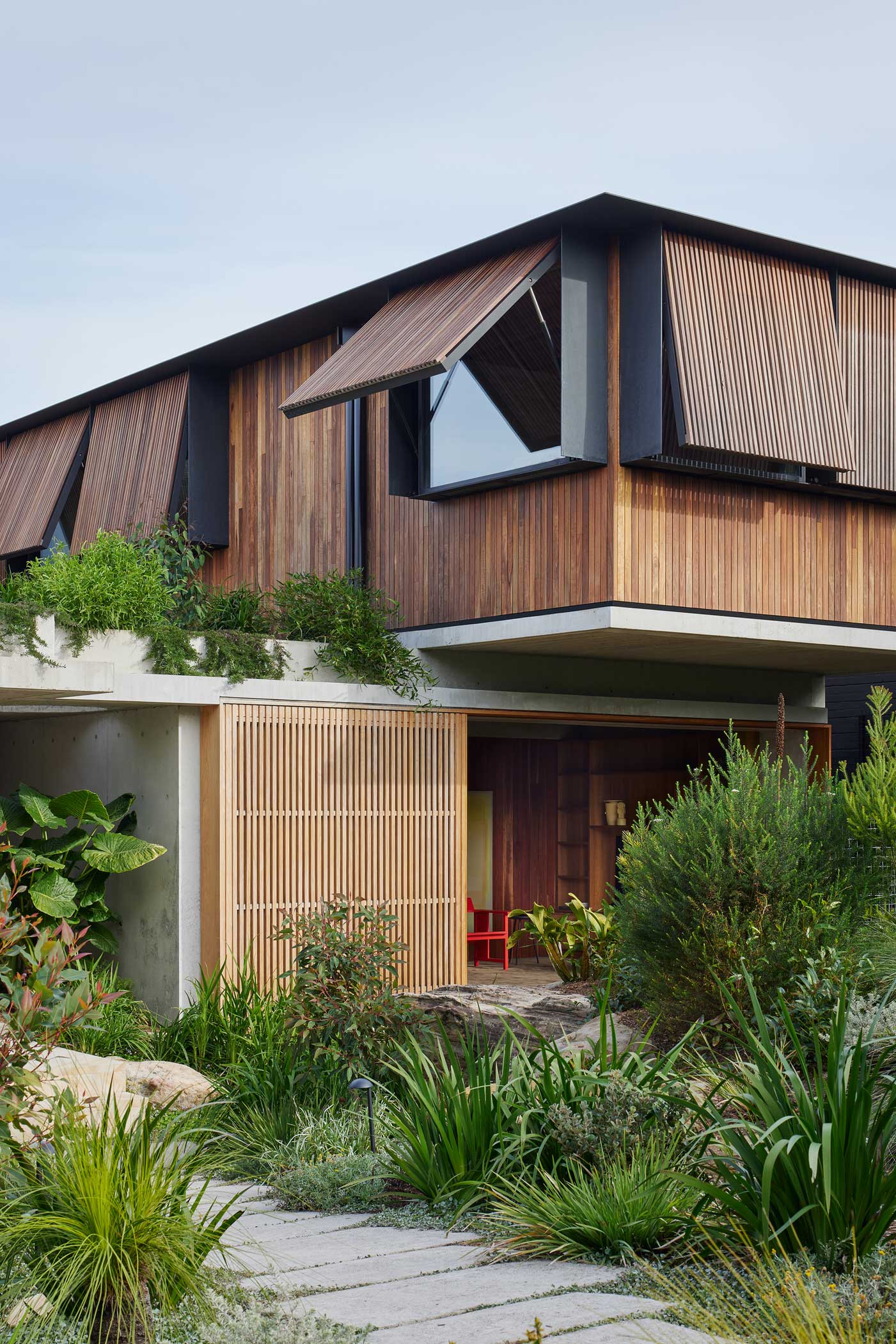 Castlecrag Courtyard 住宅丨澳大利亚悉尼丨Downie North Architects-11