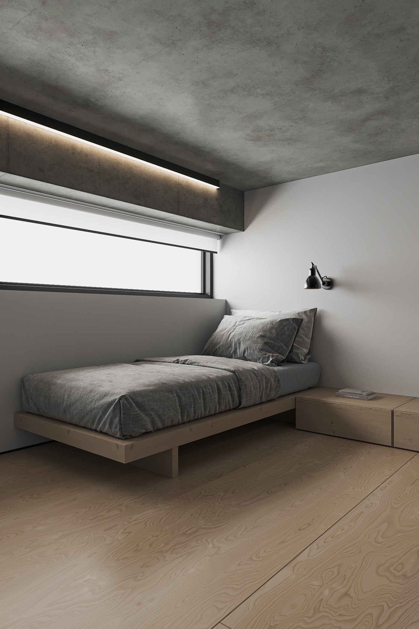 100㎡黑色系住宅设计 超有质感！-16