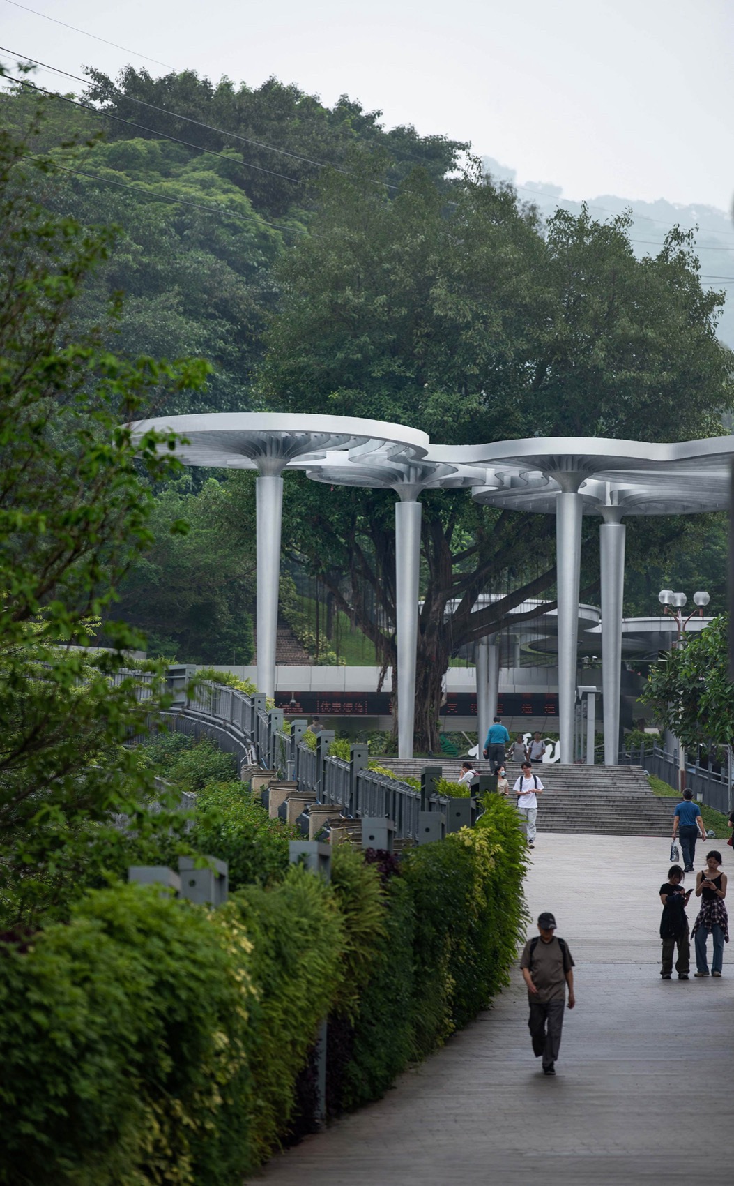 白云山云山南路集散广场建设丨中国广州丨华南理工大学建筑设计研究院有限公司-41