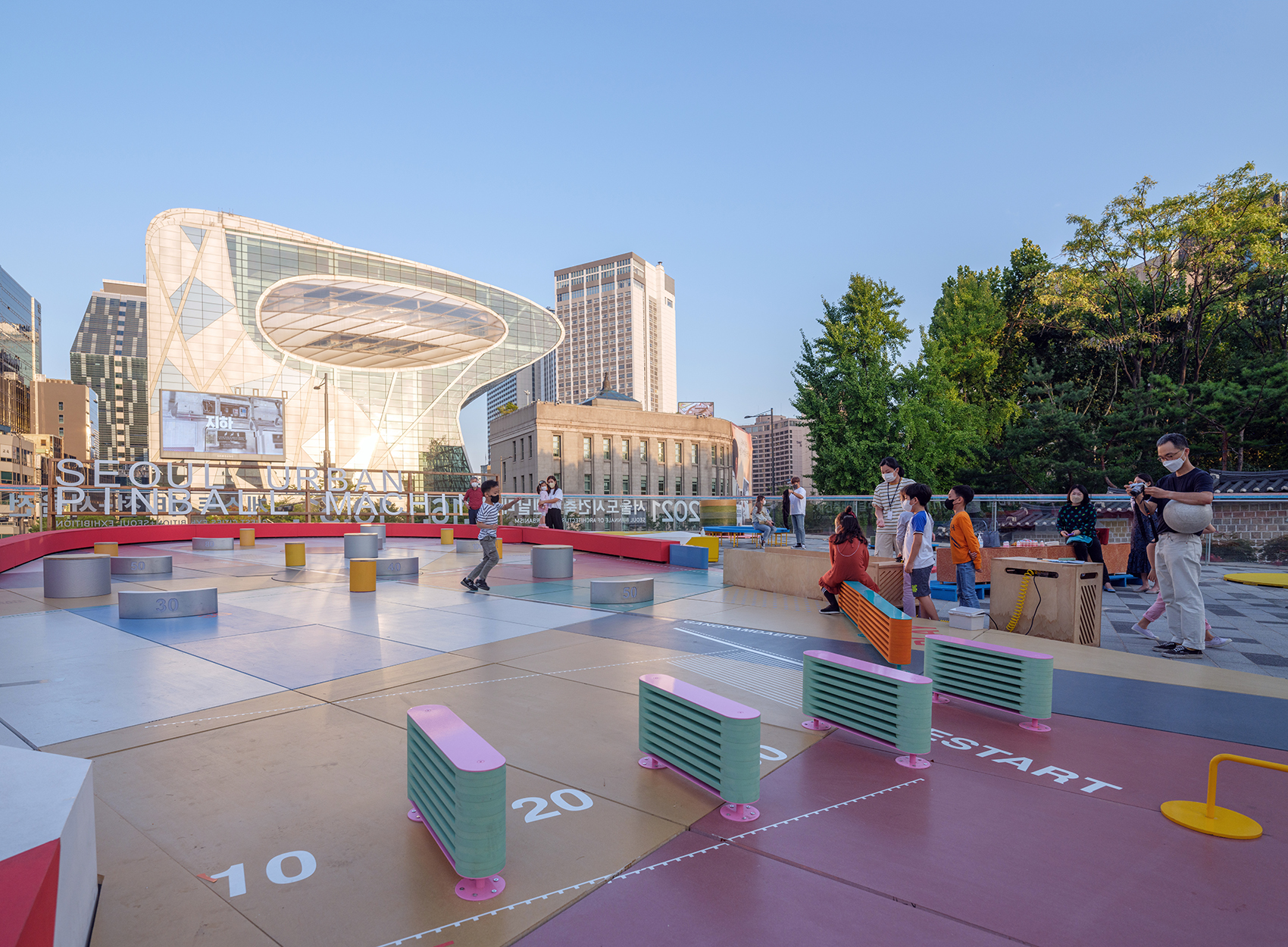 城市弹球机丨韩国首尔丨Studio Heech-57