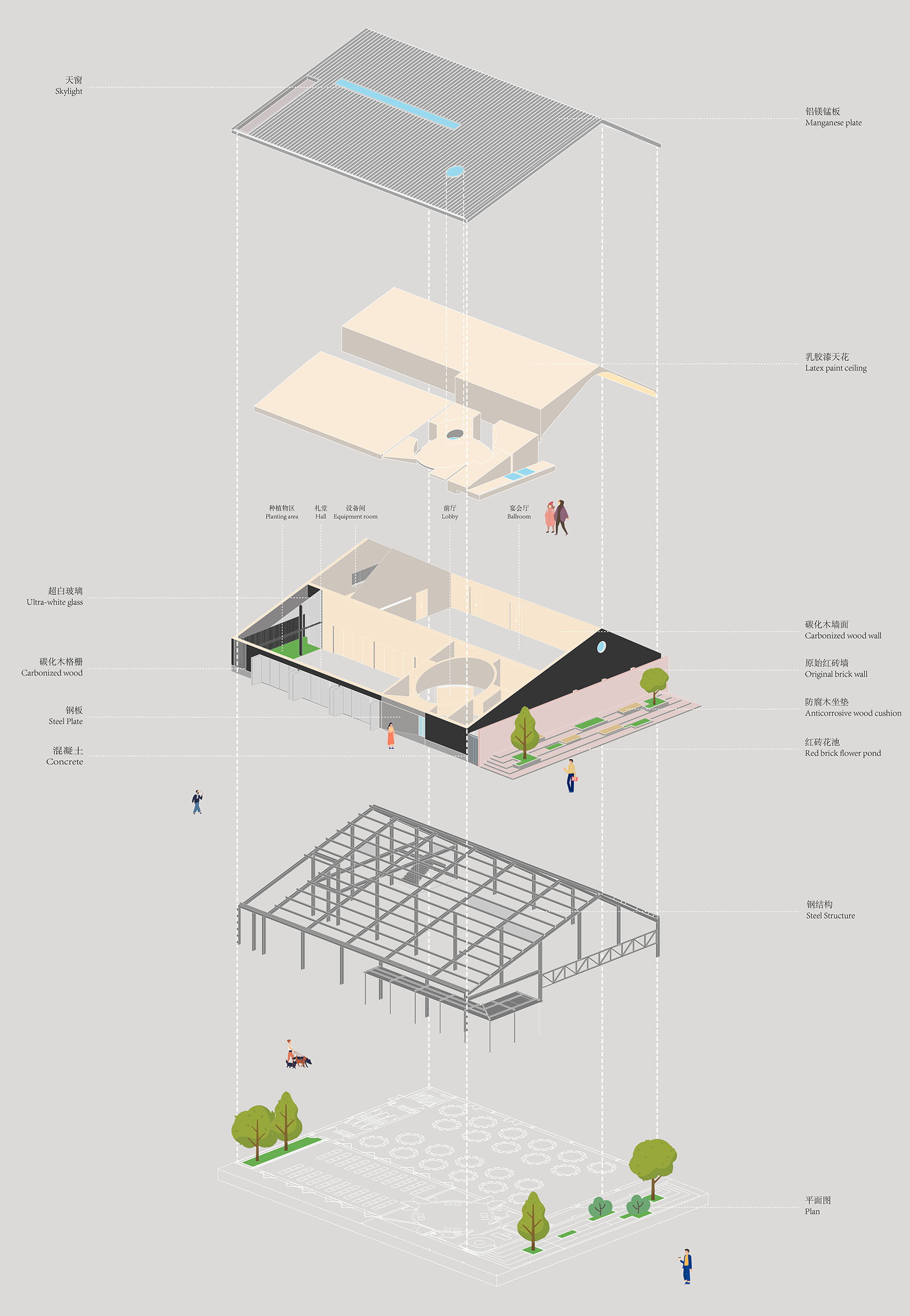 米禾礼堂丨中国西安丨超级理想建筑工作室-27