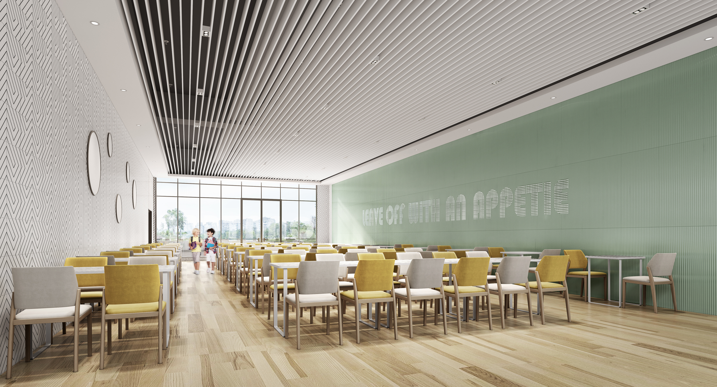 广州沙步铁一学校室内方案丨中国广州-14