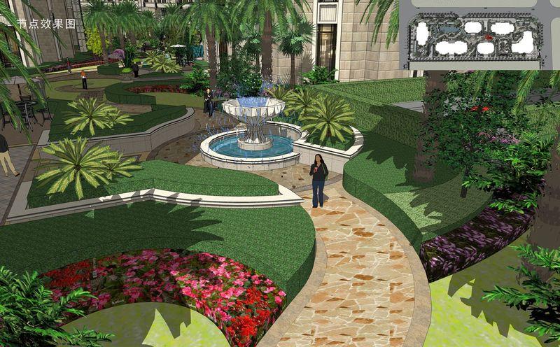 上海大自然-虹桥中心景观设计-25