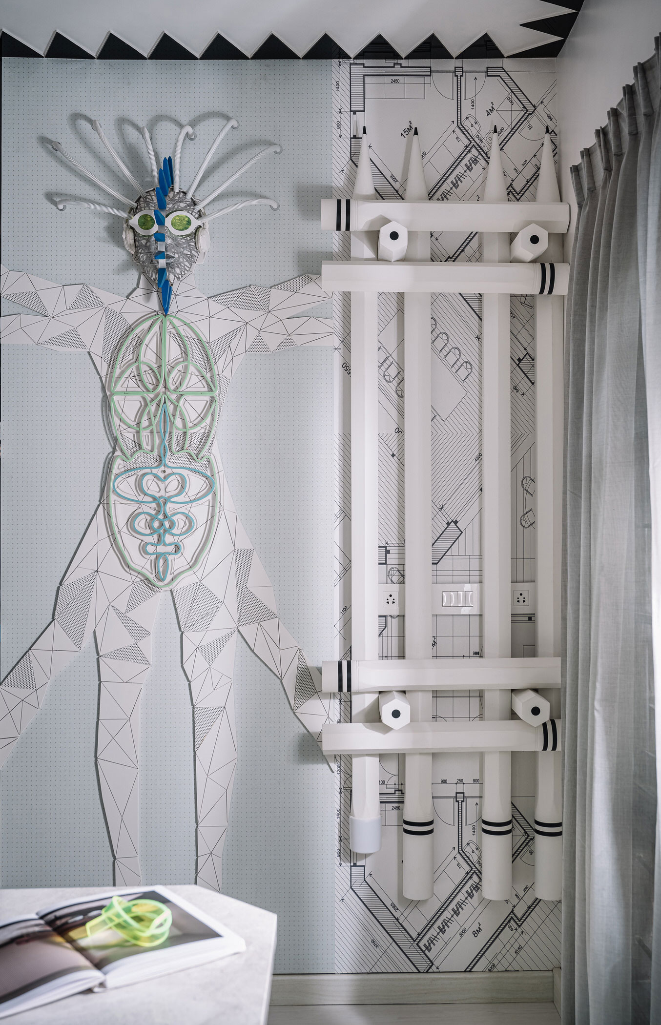 Sin City · 异次元风格的印度室内设计工作室丨印度班加罗尔丨Multitude of Sins (MOS)-38