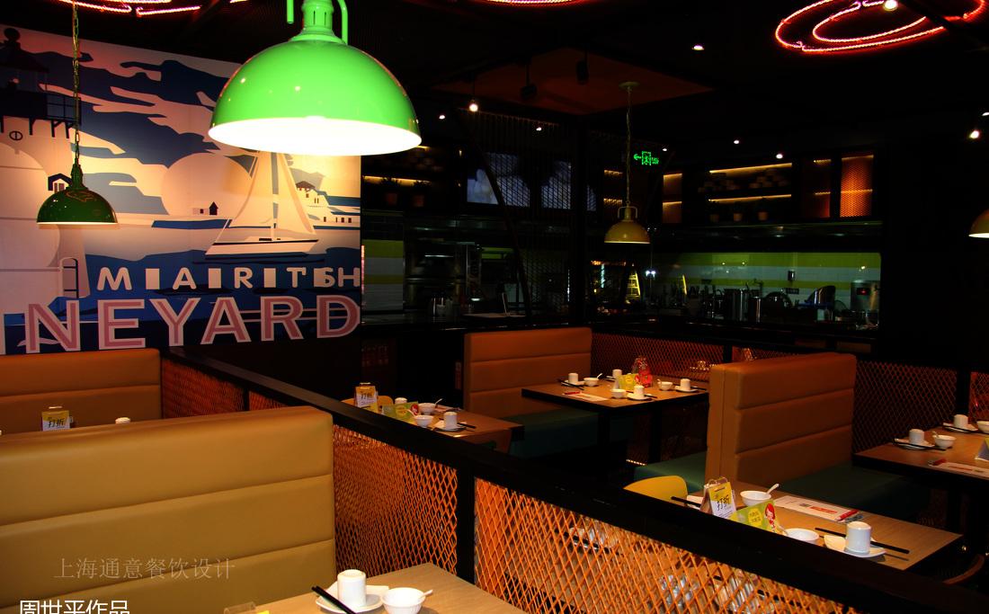 周世平的中餐厅设计 · 上海宝龙店避风塘工业风版-6