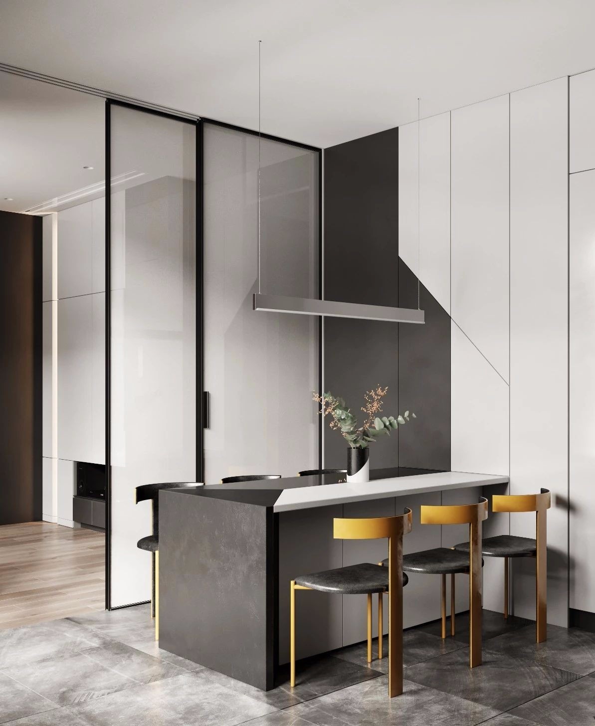 圣彼得堡 65㎡简约卧室设计丨俄罗斯圣彼得堡-7