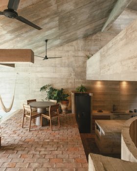 墨西哥野蛮主义住宅丨Ludwig Godefroy Architecture