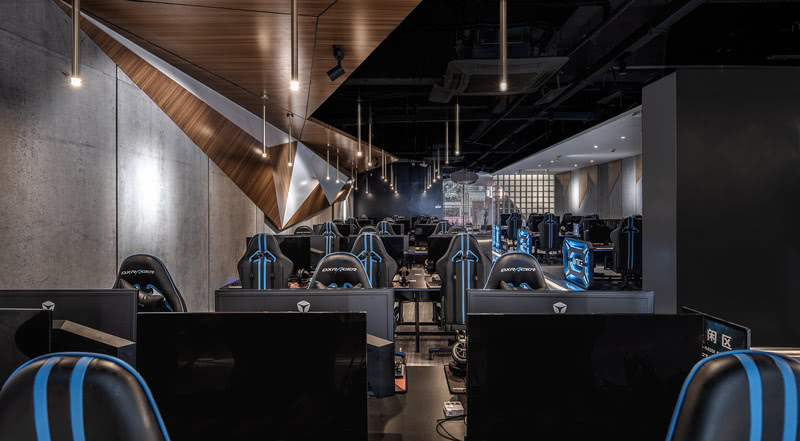 南宁南希NICE电竞馆 | 融入电竞精神的空间设计-37