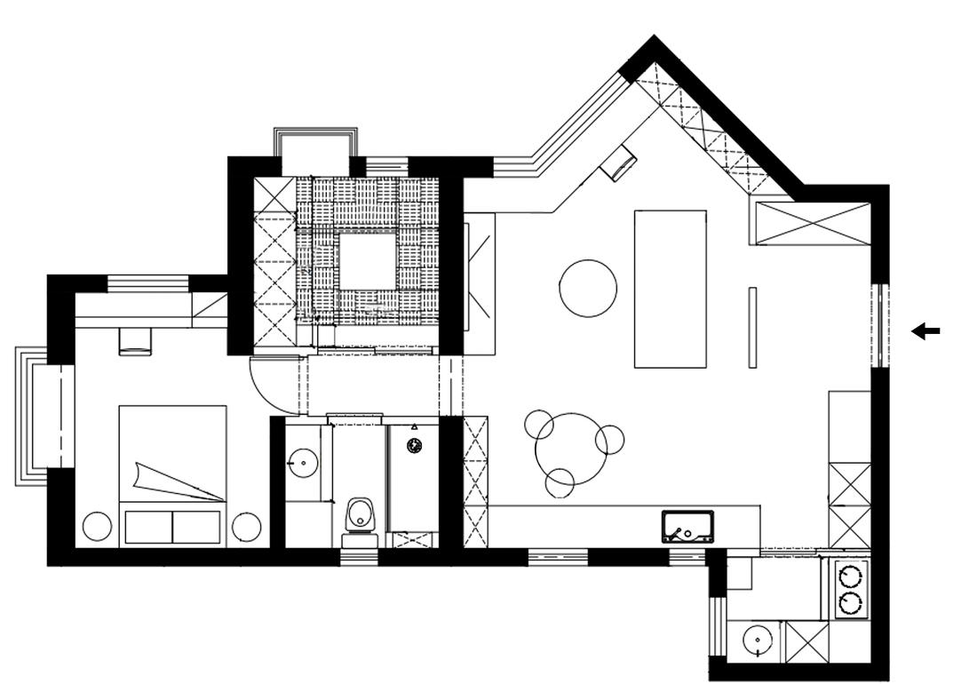 90 后单身男孩的侘寂风之家丨JORYA 玖雅-13