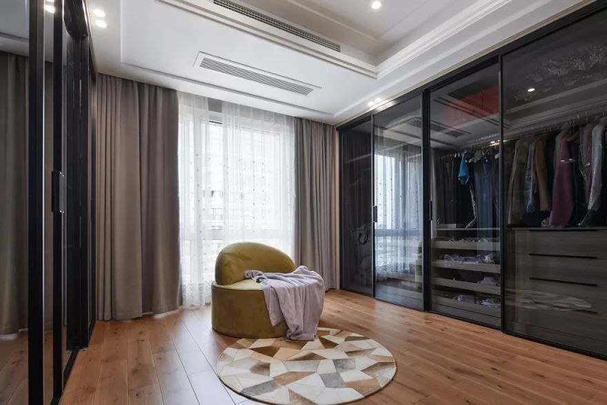 江湾城平层公寓 | 现代简约,一线江景-19