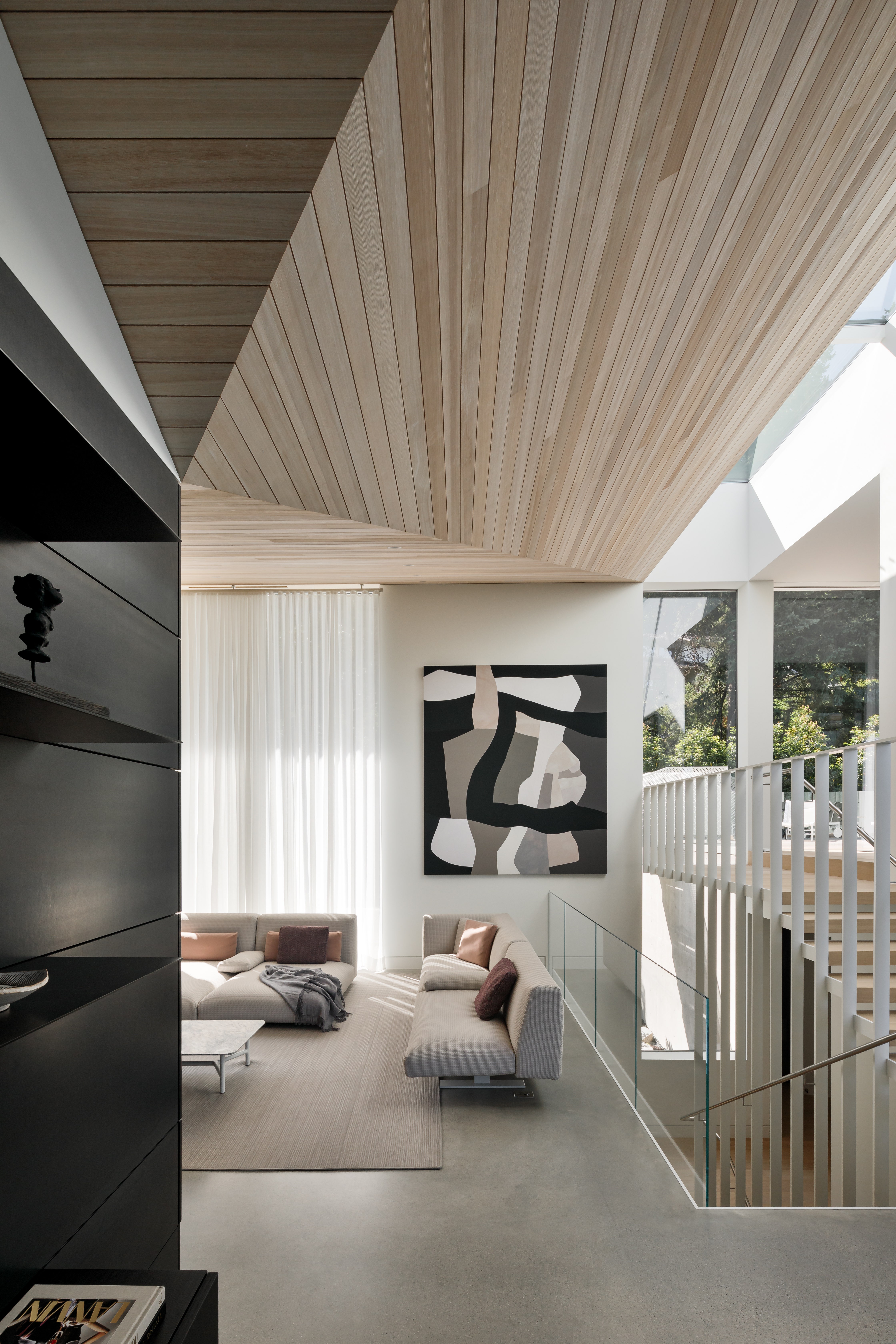 温哥华极简主义豪宅丨加拿大温哥华丨BattersbyHowat Architects-5