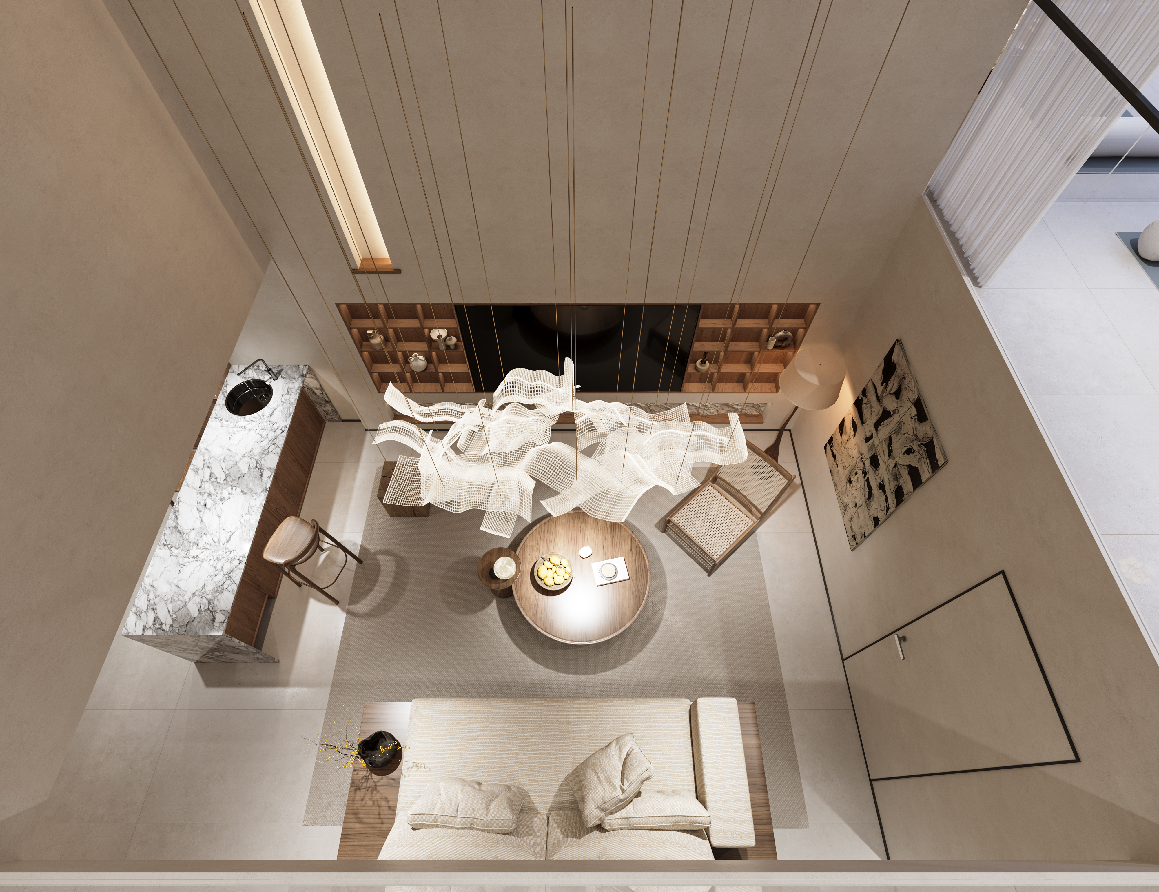 《隐逸东方·雅墅》·新中式别墅的空间叙事-24